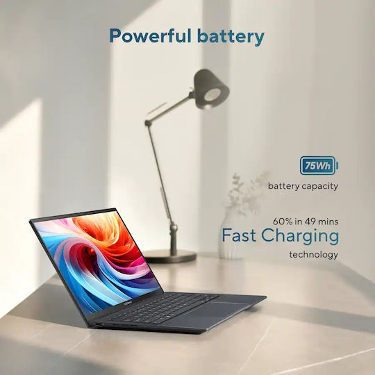 Asus ZenBook 14 OLED UM3405GA-ZB_70 14" FHD+ Touchscreen (Ryzen AI 400 Series-9-465/16GB/512GB SSD/W11 Home) (US Keyboard)
