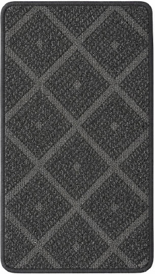 Sidirela Monaco Rectangular Grey Rug 60x135cm