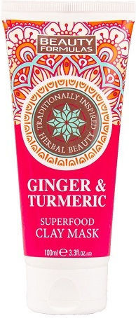 Beauty Formulas Ginger & Turmeric Face Mask 100ml