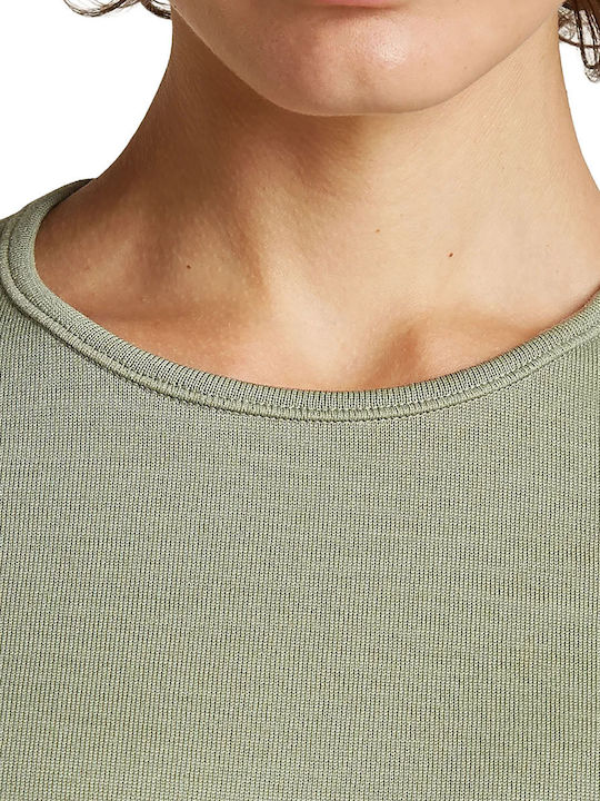 Icebreaker Women's Green Long-Sleeved Thermal Top