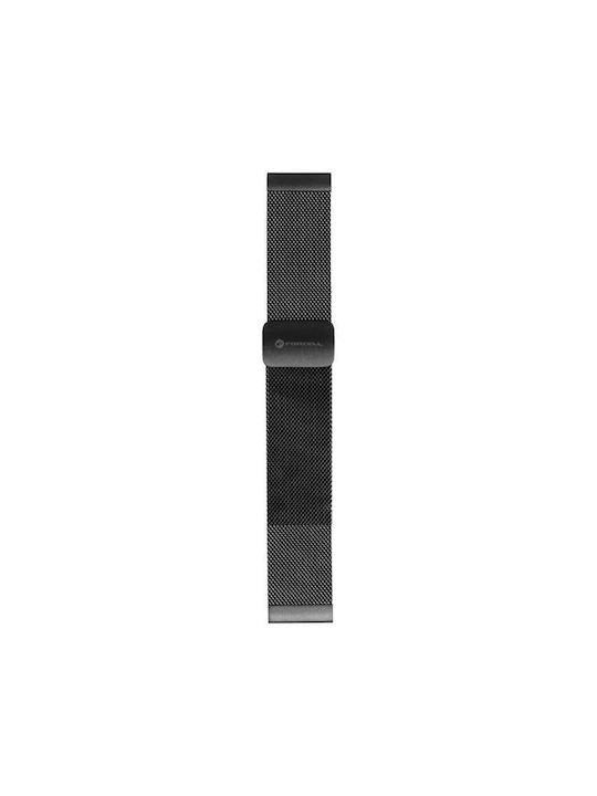 Forcell Strap To Samsung Galaxy Watch F-design Fs11 Magnetic Steel 22mm Black
