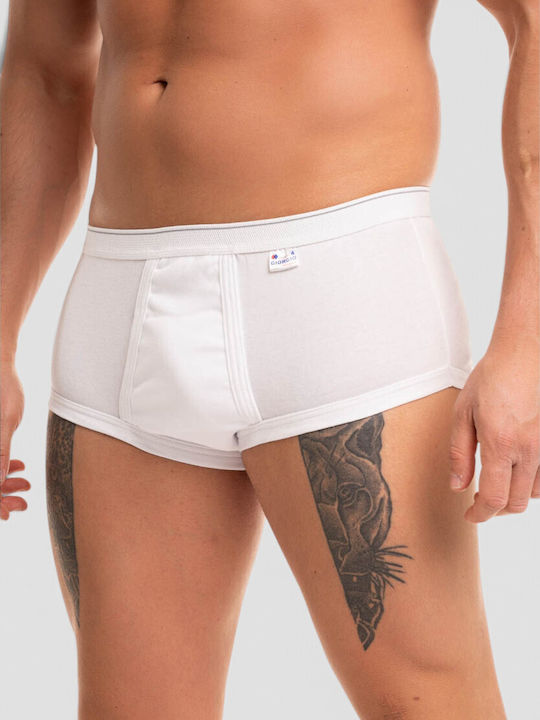 Men's White Slip