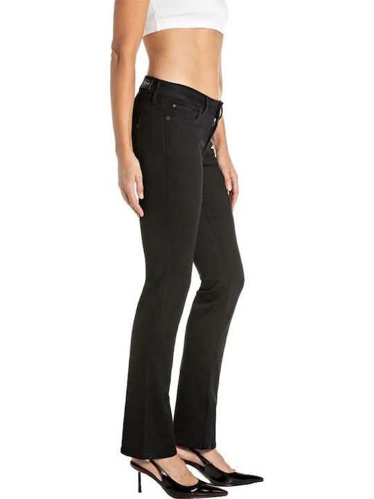 Pantaloni Jeans de Damă Slim Negri