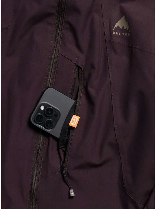 Burton Reserve 2L Insulated 302531-E5C Men's Ski & Snowboard Jacket Purple