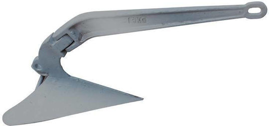 Lalizas Ancoră de Barcă Plug Galvanizat 7kg