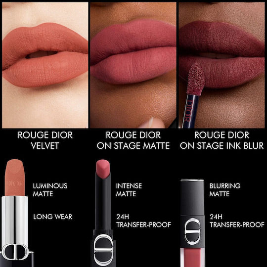 Rouge  On Stage Ink Lippenfarbe Matt 861 Bold In Red 6 ml