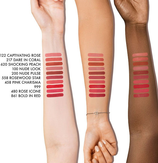 Rouge  On Stage Ink Lippenfarbe Matt 861 Bold In Red 6 ml