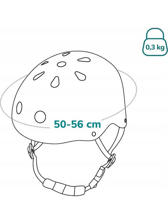 Lionelo Kinderhelm für Fahrrad & Roller Grün