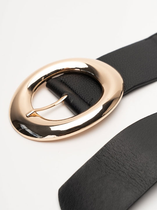 Elastischer Damen Gürtel Goldfarben