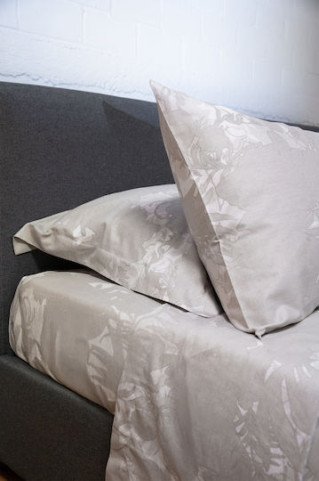 Viokarpet Diamond 252 Комплект Чаршафи King Size 270x280 см Amethyst Beige (4 бр.)