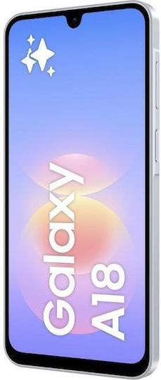 Samsung Galaxy A18 Dual-SIM (4/128 GB) Silber