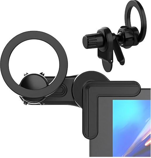 Ikrea We5188 Suport Auto Magnetic Telefon Negru Negru Suport Pentru Mașină