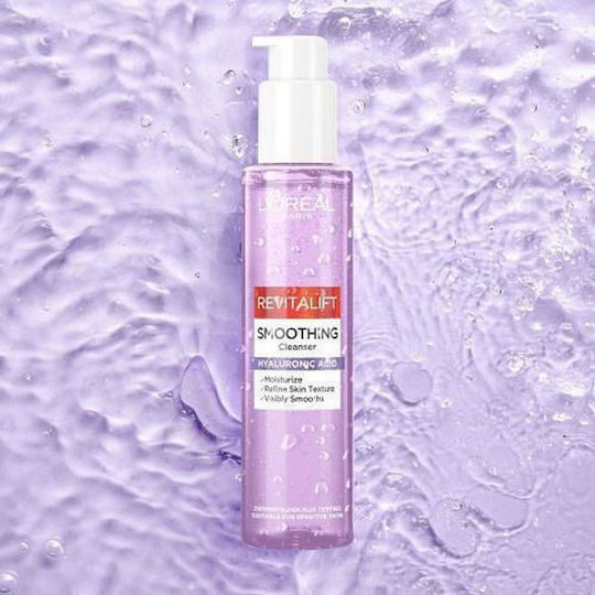 L'Oreal Paris Revitalift Filler Gel Gesichtsreiniger mit Feuchtigkeitsspendender Wirkung 150ml