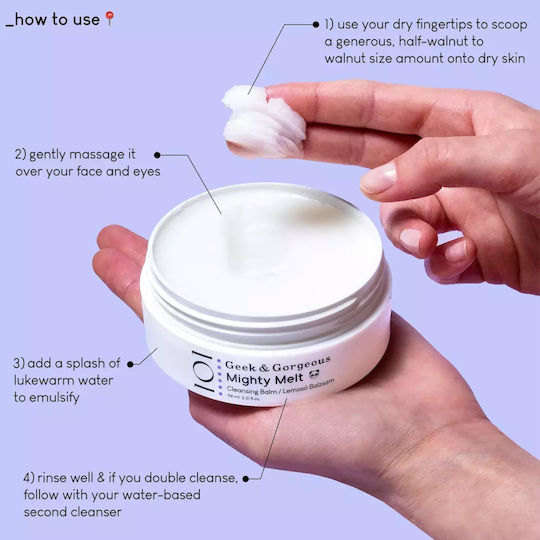 Geek & Gorgeous Mighty Melt 100 ml Cleansing Balm