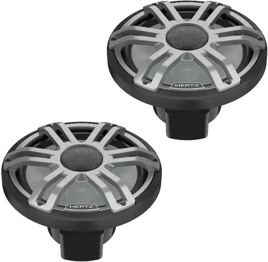 Hertz Ηχείο Σκάφους Hmx 8 S-LD-G με 200W RMS Μαύρο