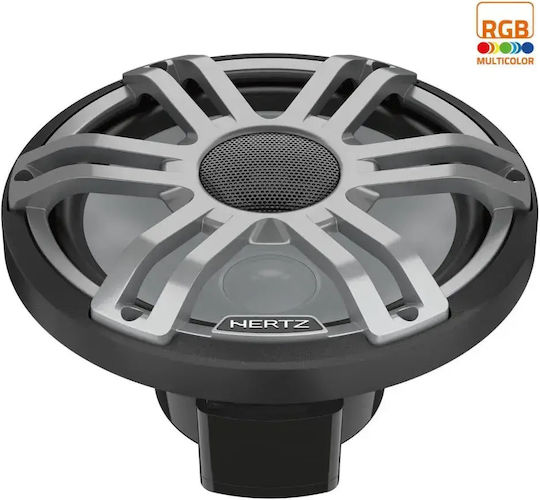 Hertz Ηχείο Σκάφους Hmx 8 S-LD-G με 200W RMS Μαύρο