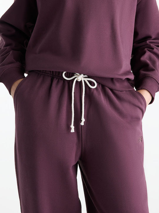 Athletics Дамски Анцуг с Ластик Cherry Leather