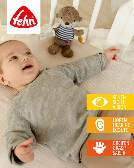 Fehn Kuscheltier Otter Theo für Neugeborene
