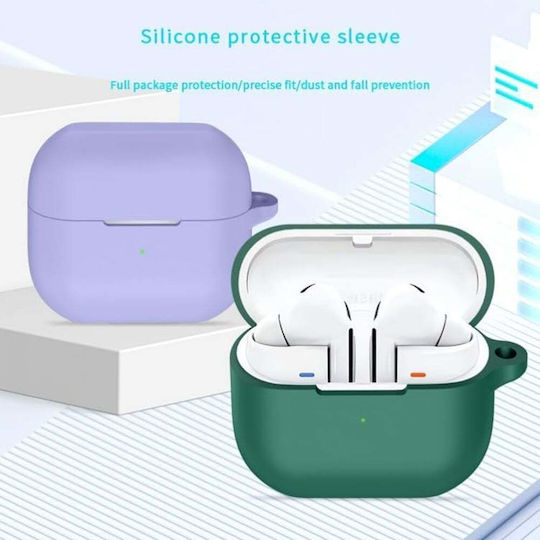 Techsuit Θήκη Σιλικόνης σε Πράσινο χρώμα για Apple AirPods 4 / 5