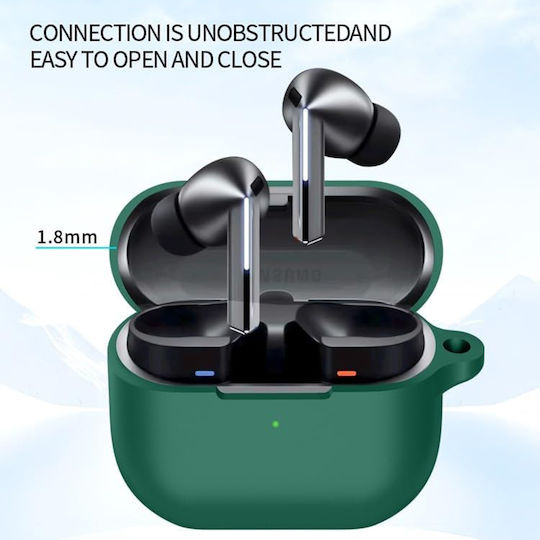 Techsuit Θήκη Σιλικόνης σε Πράσινο χρώμα για Apple AirPods 4 / 5