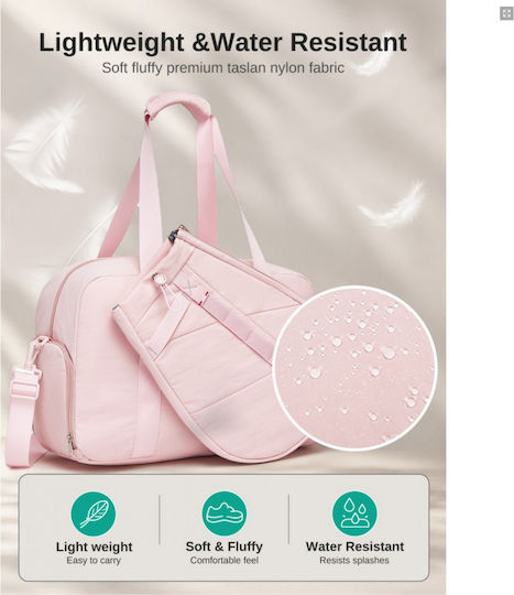 Miss Lulu Tennis-Schulter-/Handtasche Rosa