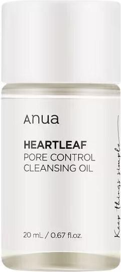 Anua Heartleaf Pore Control Facial Cleansers Oil for Oil Control and Antioxidant Action 20ml