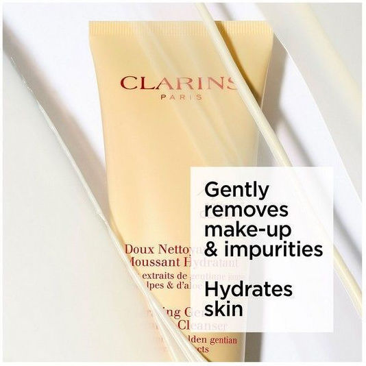 Clarins Gentle Moisturizing Facial Cleansing Foam With Moisturizing Action 125ml