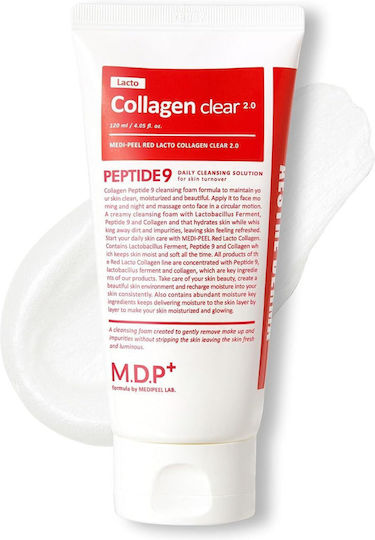 Medi Peel Lacto Collagen Clear Facial Cleansing Foam For Oil Control & Antioxidant Action 120ml