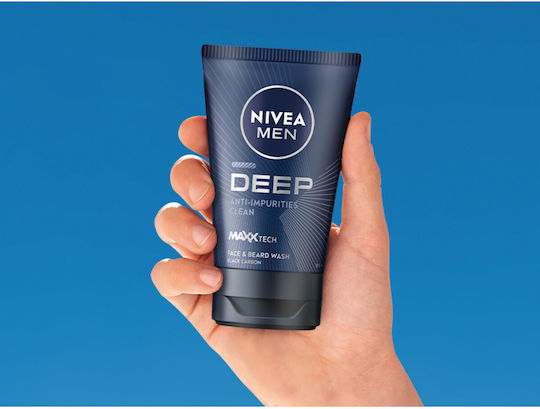 Nivea Gel Καθαρισμού Προσώπου για Άνδρες 100ml