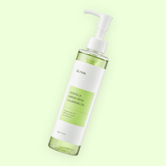 Iunik Centella Green Fresh Cleansing Oil 200ml Make-up Entferner Öl Centella Asiatica