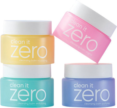 Banila Co Clean It Zero Starter Kit Balsam Demachiant Facial Pentru Îmbunătățirea Aspectului Porilor 4 Bucăți