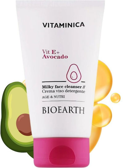 Bioearth Gesichtsreiniger Emulsion mit Feuchtigkeitsspendender Wirkung 150ml