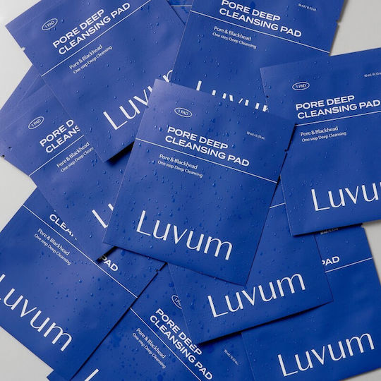 Luvum Pore Deep Cleansing Pads for Oil Control Face
