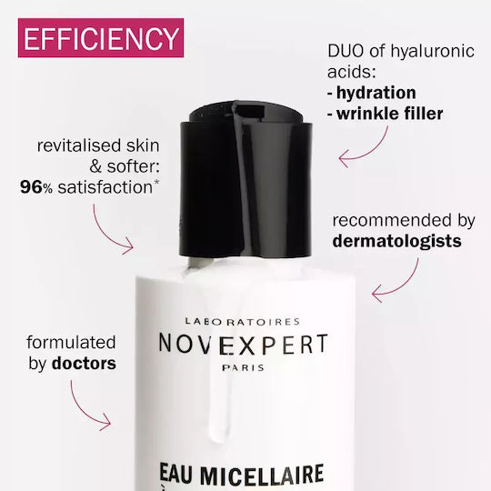 Novexpert Micellar Water Facial Cleanser for Men with Moisturizing Action 50ml