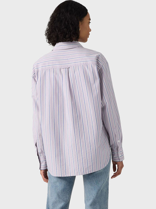 Harlie Langärmeliges Damen-Denimhemd Multi Colors