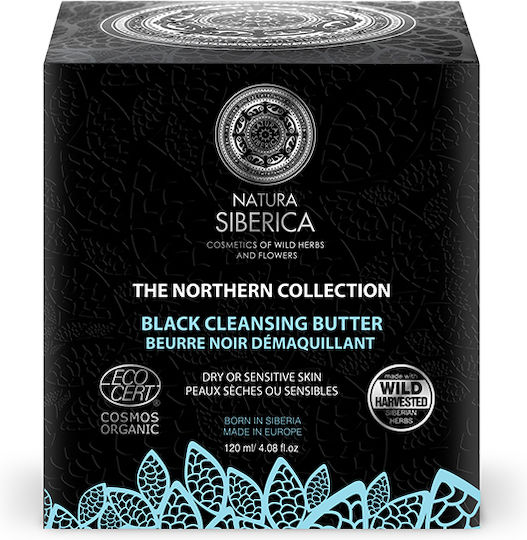 Natura Siberica The Nothern Collection Unt De Curățare Negru Demachiant Față 120ml