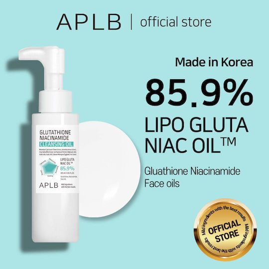 APLB Glutathione Niacinamide Cleansing Oil Facial Cleansers For Brightening & Antioxidant Action 105ml