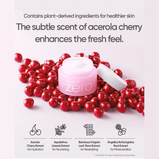 Banila Co Clean It Zero Balsam de Curățare pentru Față cu Acțiune Hidratantă 25ml
