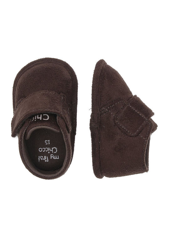 Chicco Brown Baby Soft-Sole Boots
