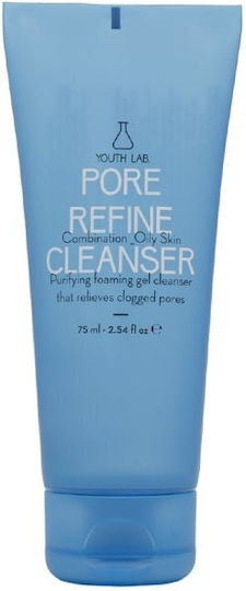 Youth Lab. Pore Refine Facial Cleansing Gel for Oil Control & Antioxidant Action 75ml