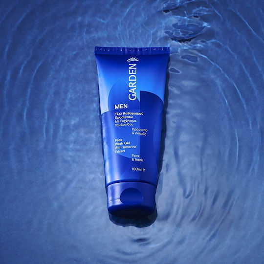 Garden Gel Καθαρισμού Προσώπου για Άνδρες με Αντιοξειδωτική & Κατά των ατελειών δράση 100ml