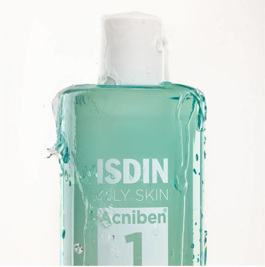 Isdin Acniben 1 Apă Micelară Demachiant Față pentru Controlul Sebumului și Acțiune Hidratantă 400ml
