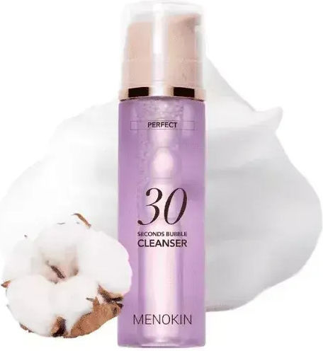 Menokin 30 Seconds Bubble Пяна за Почистване на Лице с Хидратиращо Действие 150ml