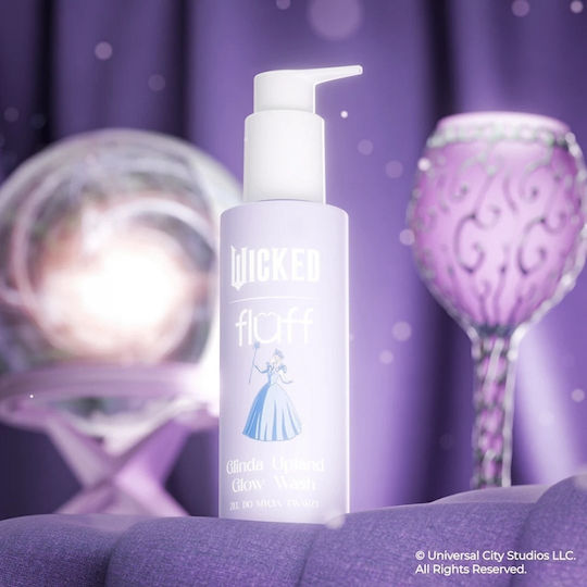 Fluff Glinda Upland Glow Facial Cleanser Gel for Brightening and Redness Reduction 150ml