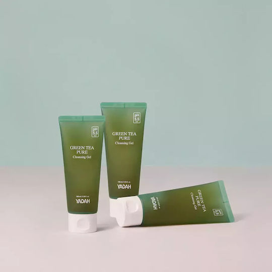 Yadah Grüner Tee Gel Gesichtsreiniger mit Antioxidativer & Anti-Aging Wirkung 100ml