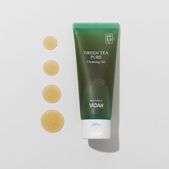 Yadah Grüner Tee Gel Gesichtsreiniger mit Antioxidativer & Anti-Aging Wirkung 100ml