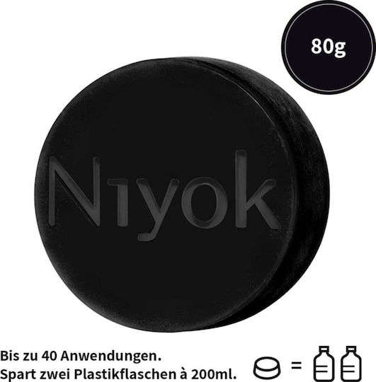 Niyok Patchouli Facial Cleansing Soap Bar Against Imperfections and Moisturizing Action 80g