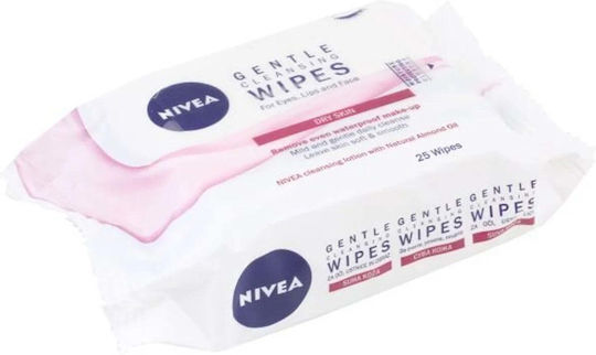Nivea Nivea Gesichtsreinigungstücher Mit Beruhigender Wirkung 25 Stück