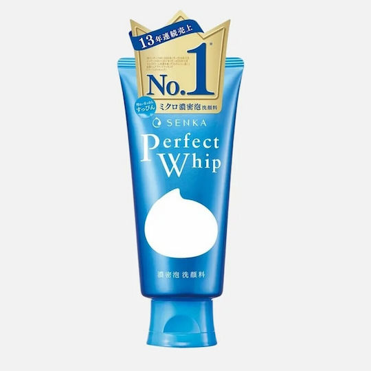 Shiseido Senka Perfect Whip Spumă Demachiant Facial cu Acțiune Hidratantă 120gr