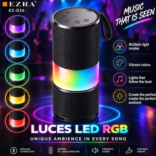 EZ-D26 Bluetooth Speaker Black